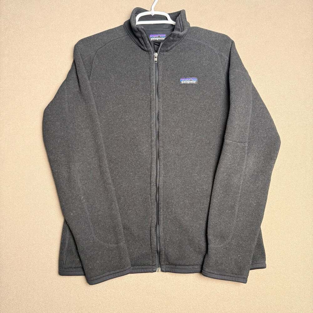 Patagonia Genentech Branded Full Zip Better Sweater Fleece Jacket Grey Large